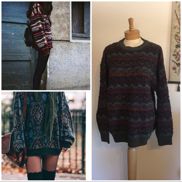 90s grunge sweaters